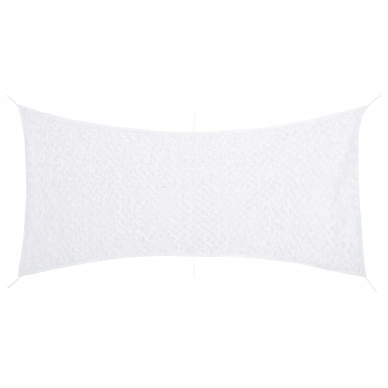 Filet de camouflage avec sac de rangement 410x285 cm blanc 