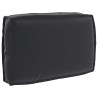 Set de coussins de palette avec oreiller 3 pcs Noir 