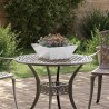 Lot de 5 bols de jardin , 40x40x15 cm en inox. 