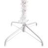 Sapin de Noël étroit Blanc 180 cm 