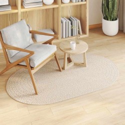 Tapis Crème 80 x 150 cm PP 