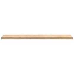 Appuis de fenêtre 2 pcs non traité 140x30x2cm bois chêne massif 