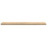 Appuis de fenêtre 2 pcs non traité 140x30x2cm bois chêne massif 