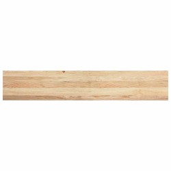 Appuis de fenêtre 2 pcs non traité 140x30x2cm bois chêne massif 