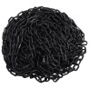 Chaîne d'avertissement Noir 100 m Ø8 mm Plastique 