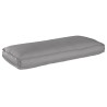 Set de coussins de palette avec oreiller 3 pcs Gris 