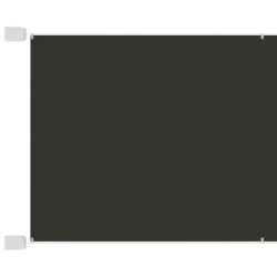  Auvent vertical Anthracite 140x360 cm Tissu oxford alsavelo 