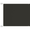  Auvent vertical Anthracite 140x360 cm Tissu oxford alsavelo 