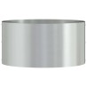 Pot en métal gris Galvanisé Métal Petit Incrustations déco 