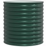 Jardin Lit de Jardin Vert 80x80x81 cm Acier Galvanisé 