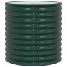 Jardin Lit de Jardin Vert 80x80x81 cm Acier Galvanisé 