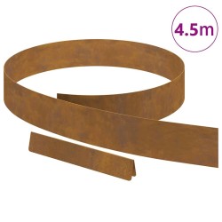 Bordure de jardin Rouillé 450 x 10 cm 