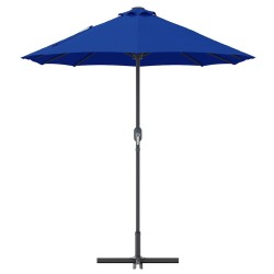 Parasol de jardin Bleu 380 x 196 x 235 cm 