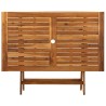Table de jardin pliable 120x70x75 cm Bois d'acacia massif 