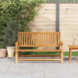 Banc de jardin 122,5 x 77 x 74 cm en acacia massif 