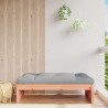 Repose-pied de jardin 120x80 cm massif de douglas 