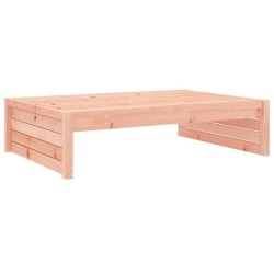 Repose-pied de jardin 120x80 cm massif de douglas 
