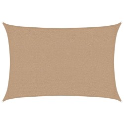 Voile d'ombrage 160 g/m² Taupe 2,5x3,5 m PEHD 