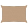 Voile d'ombrage 160 g/m² Taupe 2,5x3,5 m PEHD 