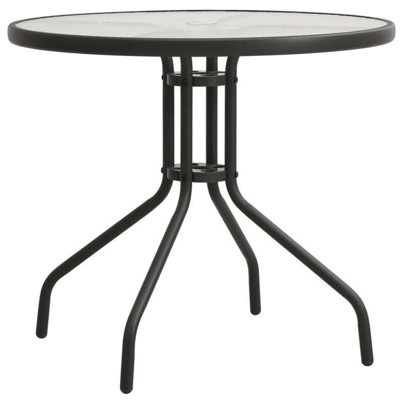 Table de bistro Anthracite Ø80x71 cm Acier Table de bistro Anthracite Ø80x71 cm Acier