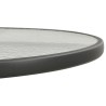 Table de bistro Anthracite Ø80x71 cm Acier 