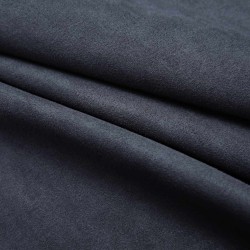 Rideaux occultants avec anneaux Métal 2pcs Anthracite 140x175cm 