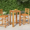 Table de bar de jardin 60x60x105 cm Bois d'acacia solide  