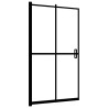 Cabine de douche pliable ESG 100x140 cm Noir 