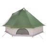 Tente familiale tipi verte pour 8 personnes, imperméable 