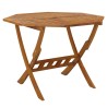 Table pliable de jardin 90x75 cm Bois d'acacia solide 