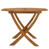 Table pliable de jardin 90x75 cm Bois d'acacia solide 
