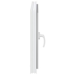 Fenêtre de sous-sol« RISOR » 80 x 50 cm oscillo-battante DIN droite blanche 
