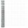 Poteaux de Clôture 22 pcs U-Channel 120 cm Acier Galva 