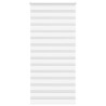 Store zèbre blanc 100x230 cm largeur du tissu 95,9cm polyester 
