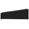 Housse de chaise longue noir 210x80x45/75 cm oxford 420D 