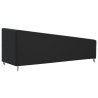 Housse de chaise longue noir 210x80x45/75 cm oxford 420D 