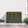 Housse de Climatiseur Olive Verte 110x50x80 cm Acier 