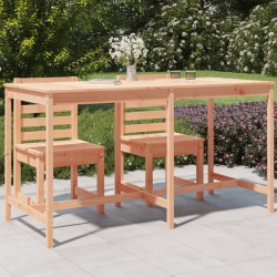 Table de jardin 203,5x90x110 cm bois massif de douglas 