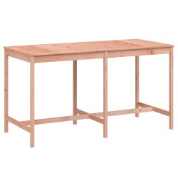 Table de jardin 203,5x90x110 cm bois massif de douglas 