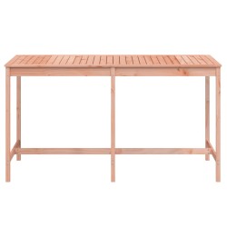 Table de jardin 203,5x90x110 cm bois massif de douglas 