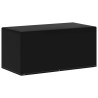 Housses de meubles de jardin 2 pcs 6 œillets 160x80x75 cm 