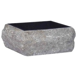 Lavabo Noir 30x30x13 cm Marbre 