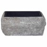 Lavabo Noir 30x30x13 cm Marbre 
