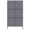 Écran de confidentialité anthracite, 100x50x180 cm, en acier 