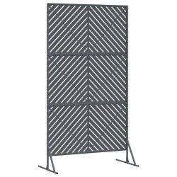 Écran de confidentialité anthracite, 100x50x180 cm, en acier 