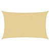 Voile d'ombrage sable 8x5 m 100 % polyester oxford 