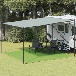 Tapis de tente vert clair 400x400 cm PEHD 