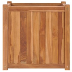 Lit surélevé 50x50x50 cm Bois de teck solide 