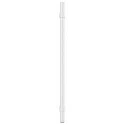 Poignées d'armoire 10 pcs argenté 224 mm acier inoxydable 