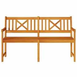 Banc de jardin 150x55,5x90 cm Acacia massif 
